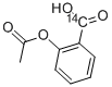 ACETYLSALICYLIC ACID, [CARBOXYL-14C] Structure