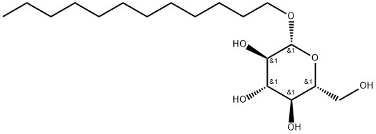 N-DODECYL-BETA-D-GLUCOPYRANOSIDE Structure