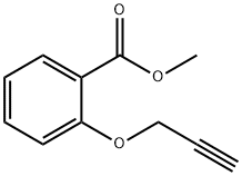 METHYL 2-(2-PROPYNYLOXY)BENZENECARBOXYLATE Structure