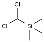 (DICHLOROMETHYL)TRIMETHYLSILANE Structure