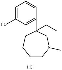 Meptazinol hydrochloride Structure