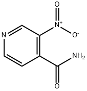 3-NITRO-4-PYRIDINECARBOXAMIDE Structure