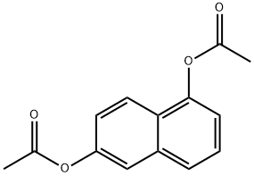 1,6-Diacetoxynaphthalene Structure