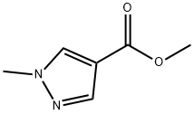 1-METHYL-1H-PYRAZOLE-4-CARBOXYLIC ACID METHYL ESTER Structure