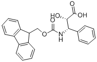 N-FMOC-(2S,3S)-3-AMINO-2-HYDROXY-3-PHENYL-PROPIONIC ACID Structure