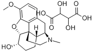 DIHYDROCODEINE BITARTRATE CII (200 MG)I0D2050.997MG/MG(DR) Structure