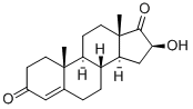 16-BETA-HYDROXYANDROSTENEDIONE Structure