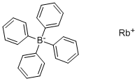 RUBIDIUM TETRAPHENYLBORATE Structure