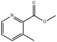 METHYL 3-METHYLPYRIDINE-2-CARBOXYLATE Structure