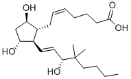 16,16-DIMETHYL PROSTAGLANDIN F2BETA Structure