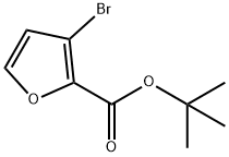 tert-butyl 3-bromo-2-furoate Structure