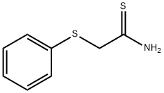 2-(PHENYLTHIO)ETHANETHIOAMIDE Structure