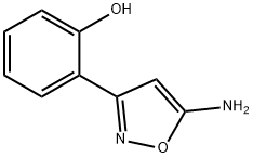 2-(5-AMINO-ISOXAZOL-3-YL)-PHENOL Structure