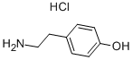 Tyramine hydrochloride Structure