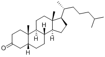 5BETA-CHOLESTAN-3-ONE Structure