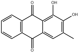 602-63-1 1,2-DIHYDROXY-3-METHYLANTHRAQUINONE