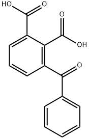 3-benzoylphthalic acid Structure