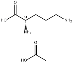 L-Ornithine acetate Structure