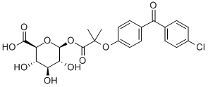 FENOFIBRYL GLUCURONIDE Structure