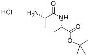 H-ALA-ALA-OTBU HCL Structure