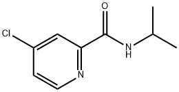 4-CHLORO-N-ISOPROPYL-PYRIDINE-2-CARBOXAMIDE Structure