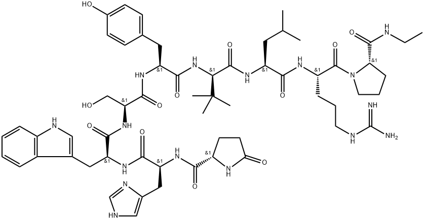 Lecirelin Structure