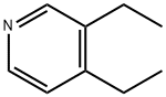 3,4-DIETHYL PYRIDINE Structure