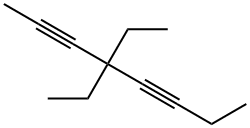 4,4-Diethyl-2,5-octadiyne Structure