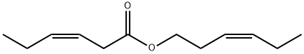 CIS-3-HEXENYL CIS-3-HEXENOATE Structure