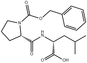 Z-PRO-D-LEU-OH Structure