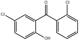 2',5-DICHLORO-2-HYDROXYBENZOPHENONE Structure