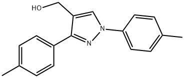 (1,3-DIP-TOLYL-1H-PYRAZOL-4-YL)METHANOL Structure