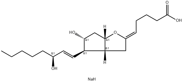 PROSTACYCLIN SODIUM SALT Structure