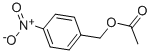 ACETIC ACID 4-NITROBENZYL ESTER Structure