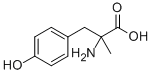 DL-ALPHA-METHYLTYROSINE Structure