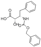 (2S,3S)-3-AMINO-2-HYDROXY-4-PHENYL-BUTYRIC ACID Structure