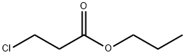 N-PROPYL B-CHLOROPROPIONATE Structure