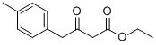 3-OXO-4-P-TOLYL-BUTYRIC ACID ETHYL ESTER Structure