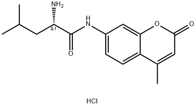 H-LEU-AMC HCL Structure