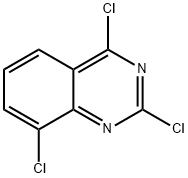 2,4,8-TRICHLOROQUINAZOLINE Structure