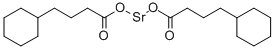 STRONTIUM CYCLOHEXANEBUTYRATE Structure