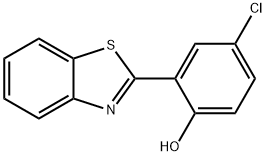 2-(2-BENZOTHIAZOLYL)-5-CHLOROPHENOL Structure