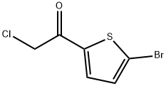 1-(5-BROMO-THIOPHEN-2-YL)-2-CHLORO-ETHANONE Structure