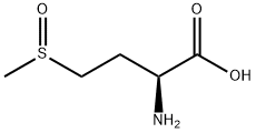 DL-METHIONINE SULFOXIDE Structure