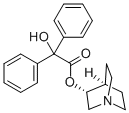 (R)-(-)-3-QUINUCLIDINYL BENZILATE Structure