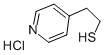 4-PYRIDINEETHANETHIOL HYDROCHLORIDE Structure