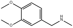 (3,4-DIMETHOXYBENZYL)METHYLAMINE Structure