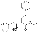 N-BENZYL-D-HOMOPHENYLALANINE ETHYL ESTER HYDROCHLORIDE Structure