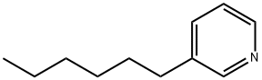 3-N-HEXYLPYRIDINE Structure