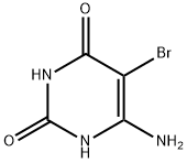 5-BROMO-6-AMINOURACIL Structure